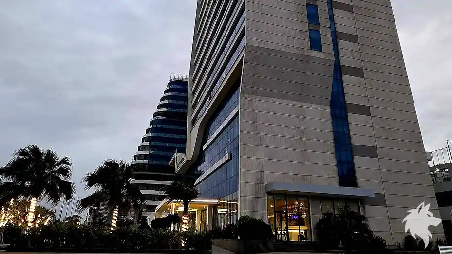 峴港市中心大型建築外觀