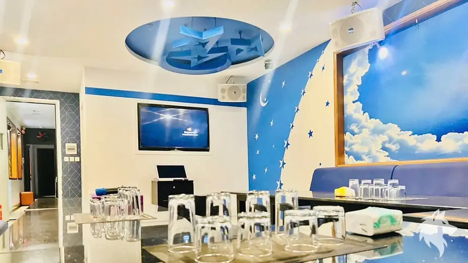 天空主題藍色包廂