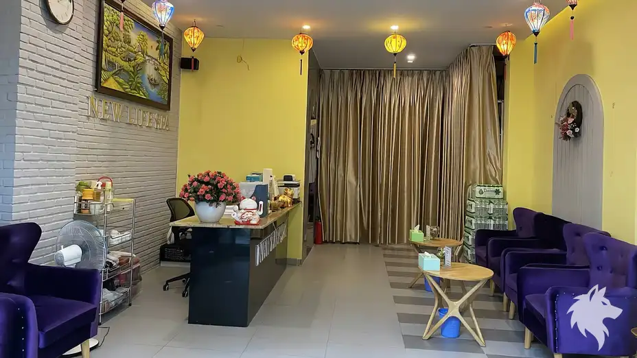 New Life Spa 接待區