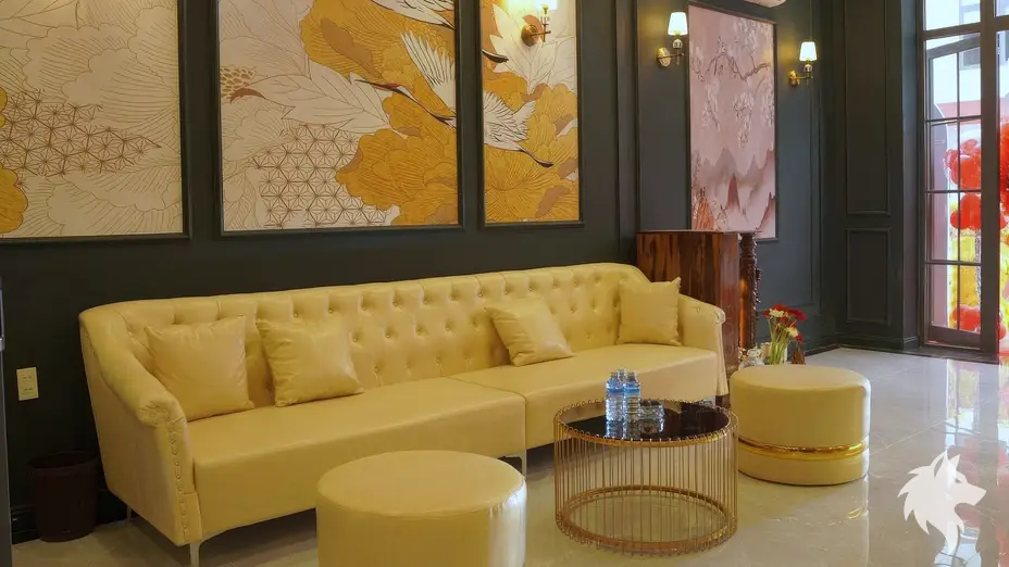 按摩店 Lobby 等候座位